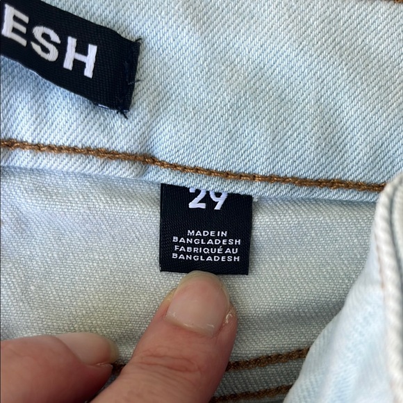 Joe Fresh light wash Blue Jean Shorts Mid-Thigh - Picture 8 of 16